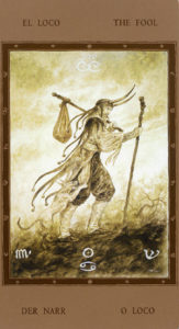 XXII The Fool (Labyrinth Tarot)