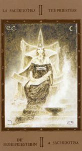 II The High Priestess (Labyrinth Tarot)