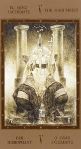 V The High Priest (Labyrinth Tarot)