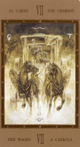 VII The Chariot (Labyrinth Tarot)