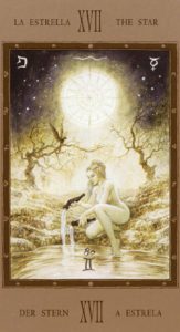 XVII The Star (Labyrinth Tarot)